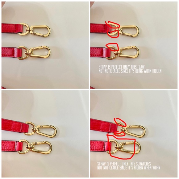 Tory Burch satchel bag/shoulder bag/crossbody bag/red/leather - Picture 15 of 15